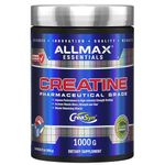 Allmax Creatine Monohydrate - Aid Muscle Growth & Strength Gains, No Artificial Ingredients - 1000g - 5g per Serving - 200 Servings