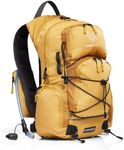 Sherpa Hiking Hydration Backpack – 22L Hiking Backpack with Water Bladder, Phone Compartment, Waterproof Zippers & Trekking Pole Holders