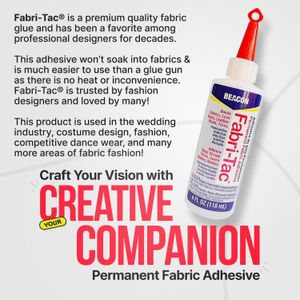 Beacon Fabri-Tac Adhesive Triple Pack – 118ml Fabric Glue