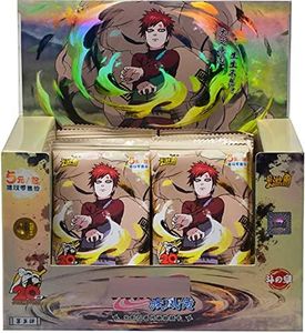 Anime Narutoninja Trading Cards Kayou Official Premium Booster Box Tier 3 Shadow Gaara Collectible Cards TCG [20 Packs]