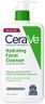 CeraVe Hydrating Facial Cleanser, Moisturizing Face Wash For Dry Skin, Hyaluronic Acid + Ceramides + Glycerin, Hydrating Cleanser For Normal To Dry Skin, National Eczema Association Certified, 19 Oz