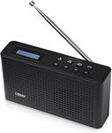 i-Star DAB Radio Portable, DAB Plus/DAB Radio, FM Radio, Small Radio, Digital Radio Mains Powered or Battery, USB Charging, Headphones AUX Port, Sleep Timer