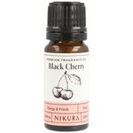 Black Cherry Fragrance Oil - 10ml | for Gifts, Diffusers, Candle Making, Soap Making | Great for use in Bath Bombs, Perfume Oil, Perfume Scents | Vegan & UK Made