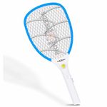 Pick Ur Needs Rechargeable Electric Mosquito Bat/Racquet Mosquito Fly Killing with COB Light Electric Insect Killer Indoor, Outdoor