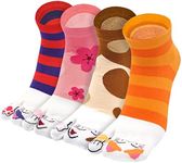 PUTUO Flip Flop Socks Tabi: Women S