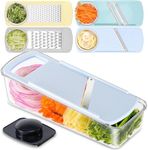 Geedel Mandoline Vegetable Slicer, 4 in 1 Multi-Function Mandoline Slicer Vegetable Cutter