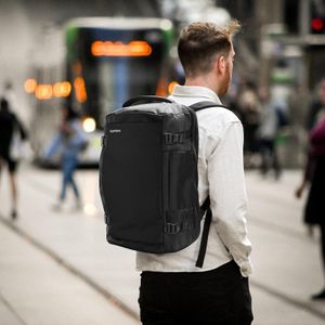 tomtoc 40L Travel Backpack – TSA Friendly Carry-On, Water-Resistant, Fits 17.3" Laptop