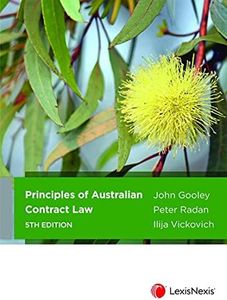 Principles of Australian Contract Law, 5th edition