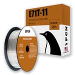 PGN - E71T-11 .035" (0.9 mm) Gasless Flux Core Mild Steel MIG Welding Wire - 2 Lbs Spool