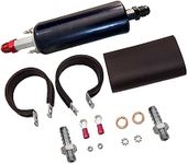 A-Team Performance Parts - LS Universal High Flow & Pressure External Inline 255LPH Fuel Pump Kit - Replacement for GSL 392 Walbro Black