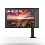 LG 32UN880-B 31.5 inch UltraFine Display Ergo UHD 4K IPS Display with HDR 10 Compatibility and USB Type-C Connectivity, Black