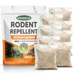 SRODEKIR Rodent Repellent, Mouse Repellent Outdoor/Indoor, Rat Repellent for House/Car/RV/Boat/Garage, Mice Repellent,Keep Mice Away for Indoor,Better Than Ultrasonic Repeller 8Pcs