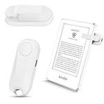 Sycelu K2 RF Remote Control Page Turner for Kindle Paperwhite Accessories Ipad Reading Kobo Surface Comics/Novels iPhone Tablets Android Taking Photos Camera Video (White)