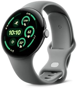 Google Pixel Watch 3 (45mm) — Matte Sage Case — Sage Green Strap — LTE