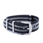 WAMD Seat Belt NATO Nylon Fabric Watch Straps/Bands - Choice of Colour & Width (Bond, 20 mm)