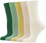 Women Calf Socks Bamboo Crew sock C