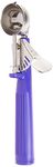 Winco Ice Cream Disher with Purple Handle, Size 40