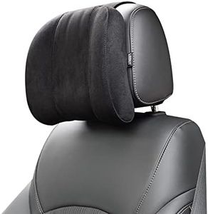 Forbell Car Headrest Neck Pillow Supplies Pillow Memory Cotton Car Accessories Headrest Pillow Head Rest Pillow for Car Suede