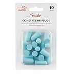 Fender® Concert Ear Plugs Foam Ear Protection up to 32 dB 10 Pairs Daphne Blue