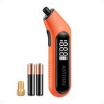 AstroAI Digital Tyre Pressure Gauge 300PSI 20Bar Large Screen with Backlight and Flashlight, 4 Settings Tyre Pressure Checker Suitable for Cars, Trucks, Bicycles, Motorcycles, AAA Batteries