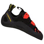 LA Sportiva Tarantula Men's Climbing Shoes - 45, Black Poppy, 10 US