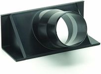 Woodriver Dust Connection 2-1/2" Abs Fence Adapter Fitting For Dust Extraction System