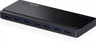 TP-Link Powered USB Hub with 7 Data Smart Charging USB 3.0 Ports, Compatible with Windows, Mac OS X and Linux Systems, 5V/1.5A Power Output (UH700)