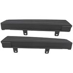 AUTOKAY Pack of 2 Black Tailgate Protector Molding Trim Pad Fits for Ford F150 F-150 2009-2014