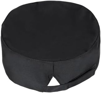 Corfully Unisex Chef Hats for Men Women, Adjustable Kitchen Cooking Caps, Kitchen Hat with Breathable Fabric, Black Chef Hat