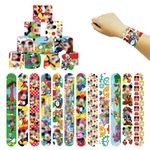 Simmpu 24PCS Mouse Wristbands Mouse Wristbands For Party Bag Fillers Children's Party Favours Clap Wristbands For Children Boys And Girls For Birthday Christmas Party Favours