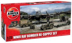 Airfix A05330 WWII RAF Bomber Re-Supply Set, 1:72 Scale