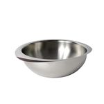 Meyer Trivantage Nickel Free Stainless Steel Triply Tasla | Steel Kadai Heavy Bottom | Tasla Kadhai | Triply Deep Kadai Without Handle | Gas and Induction Base, 26cm