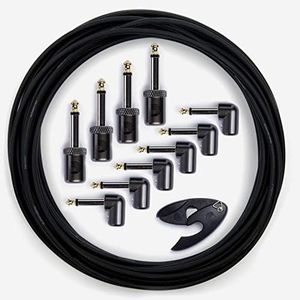 D'Addario DIY Solderless Custom Cable Kit, 40 feet, 10 Plugs