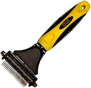 Pet Republique Dog Dematting Tool – Matt Splitters for Dogs, Cats, Rabbits, Long Haired Breed Pets – Effective Pet Dematting, Mat Remover, De-matting Comb, or Dematter - Regular 12+23 Teeth Design