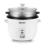 Aroma 6-Cup Rice Cooker And Food St