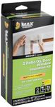 Duck MAX Strength Window Insulation Kit, Winter Window Seal Kit Fits Patio Doors & Large Windows, Heavy Duty Shrink Film Insulator, Indoor Installation, Window Tape Included, 84" x 120", Clear, 2 Pack