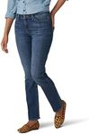 Lee Women's Regular Fit Straight Leg Jean, Seattle, 12, Seattle, 12