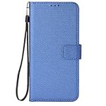 Tznzxm Case for Jitterbug Smart 4 Wallet Case, Fashion PU Leather Magnetic Flip Book Style Cover with Kickstand Card Holder Slots Protective Phone Case for Lively Jitterbug Smart4 Blue