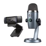 Logitech C920 HD Pro and Blue Microphones Yeti Nano - The perfect solution for great video-calls, webcam and microphone combo for video conferencing, work from home, Zoom, PC and Mac