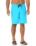 Quiksilver Men's Manic 22 inch Boardshort, Hawaiian Ocean, 34