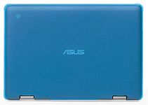 mCover Case Compatible for 2019~2021 11.6" ASUS Chromebook Flip C214MA Series Convertible Laptop Computers ONLY (NOT Fitting Any Other ASUS Models) - Aqua