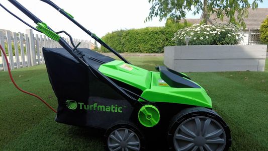 Turfmatic Artificial Grass Sweeper – 380mm Lawn Cleaning Tool
