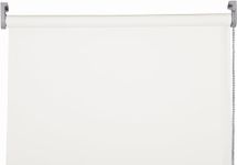 APEX FURNISHINGS Roller Blinds Thermal Insulated Darkening 100% Blackout Roller Blind Trimmable- Perfect for Home and Office Windows - Cream 60cm x 165cm