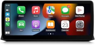 XTRONS 12.3 inch Android Car Stereo Octa Core 4+64GB, iDrive System Retained Radio Player Built-in 4G DSP Car Play GPS Sat Nav, Support DAB+ AHD Camera OBD DVR for BMW 5 Series E60/E61 CCC System