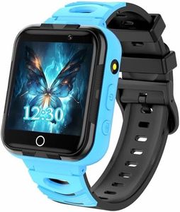 Smooce Kids Smart Watch Phone,Kids Smartwatch with Call SOS 24 Puzzle Games 14 Themes Dual Camera Flashlight Recorder Video Alarm Clock for Children Boys Girls Gifts