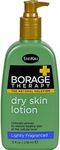 ShiKai Borage Therapy Body Lotion (8oz) | Lightly Fragranced Moisturizer Cream for Dry Hands & Body | With Borage Seed Oil