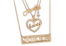 The Noble Collection Harley Loves Joker Necklace Set