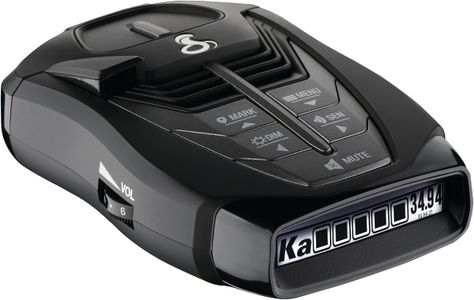 Cobra RAD 480i Radar Detector – Long Range, Bluetooth, Voice Alerts