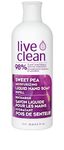 Live Clean Sweet Pea Moisturizing Liquid Hand Soap Refill, 4 Count (Packaging May Vary)