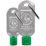 Sriracha Hot Sauce Keychain Combo Pack (1.7 Ounce and 1 Ounce, Sauce Not Included)